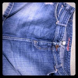 American Eagle Jean Mini Skirt